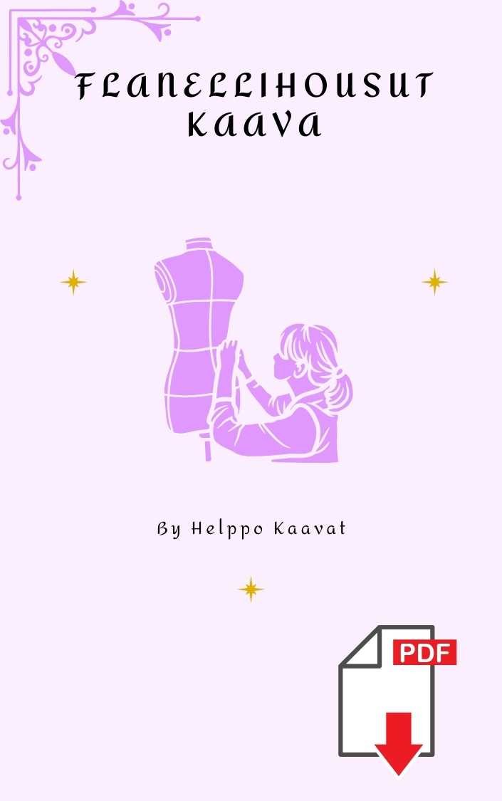 Flanellihousut Kaava